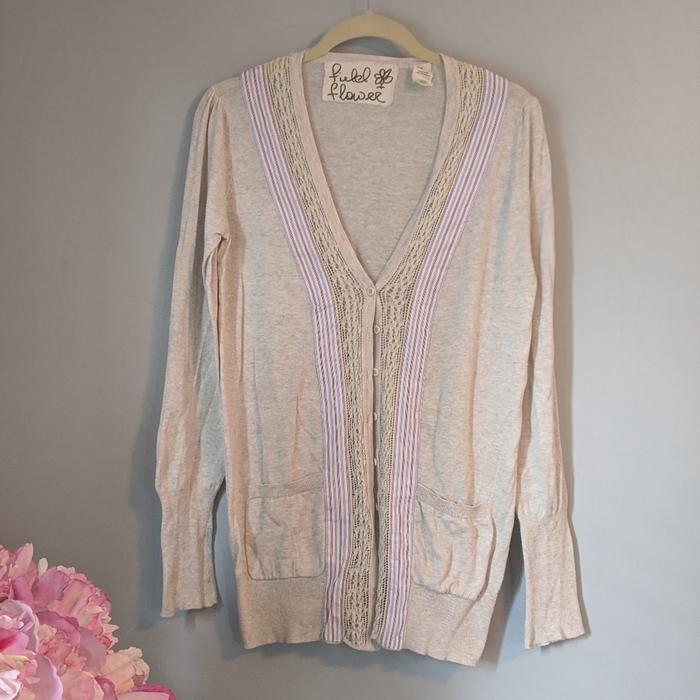 Anthropologie Field Flower l Long Cardigan…